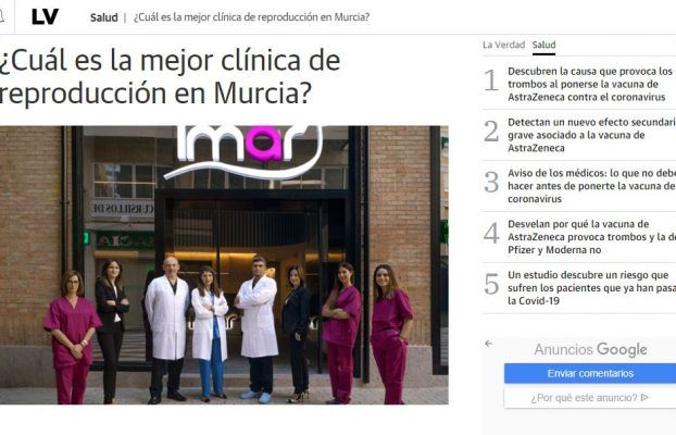 ¿Cuál es la mejor clínica de reproducción en Murcia?